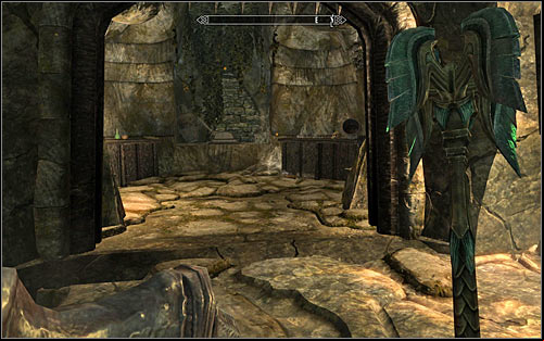 Go east and after a while you should get to larger chamber - Proving Honor - p. 1 - The Companions quests - The Elder Scrolls V: Skyrim Game Guide