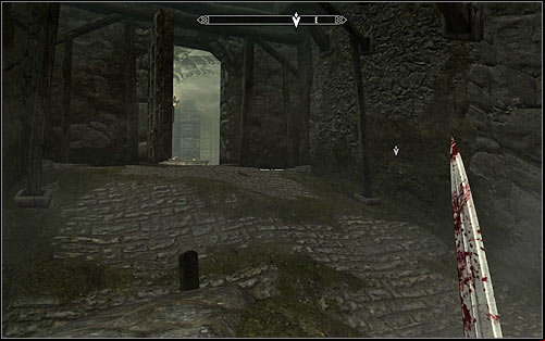 Regardless of whether you killed the bandit or not, you have to head east now - Side Contract: Kill Agnis - The Dark Brotherhood quests - The Elder Scrolls V: Skyrim Game Guide