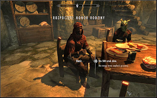 This quest appears in your journal if youve injured or killed (intentionally or unintentionally) one of the Dark Brotherhood - Honor Thy Family - The Dark Brotherhood quests - The Elder Scrolls V: Skyrim Game Guide