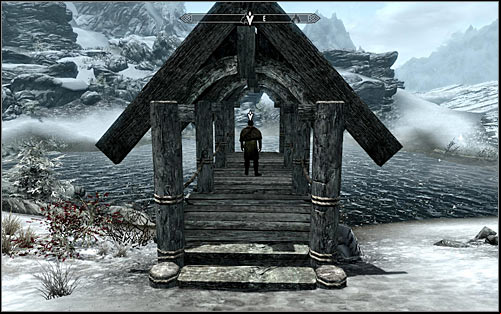 Less likely variant is that Balagog can be found outside the inn and in such case youll probably come up on him by the lake (screen above) - Recipe for Disaster - The Dark Brotherhood quests - The Elder Scrolls V: Skyrim Game Guide