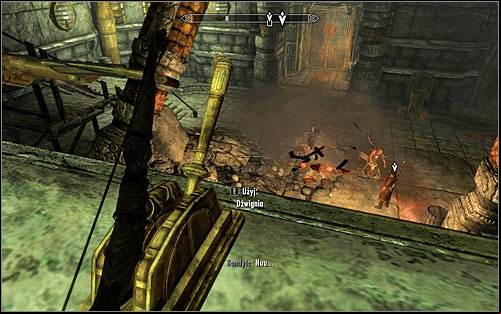 If youve chosen a longer way to reach your target and youve managed to open the gate mentioned before, youll be able to get to the upper walkway - Mourning Never Comes - p. 1 - The Dark Brotherhood quests - The Elder Scrolls V: Skyrim Game Guide