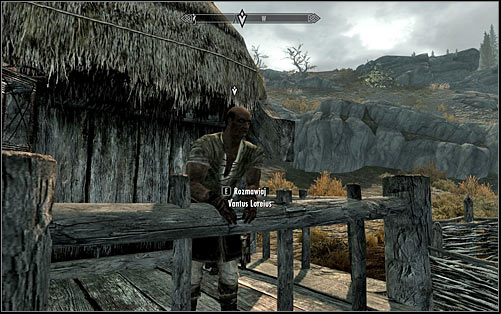 Head west, reaching Loreiuss farm after few moments - Delayed Burial - The Dark Brotherhood quests - The Elder Scrolls V: Skyrim Game Guide