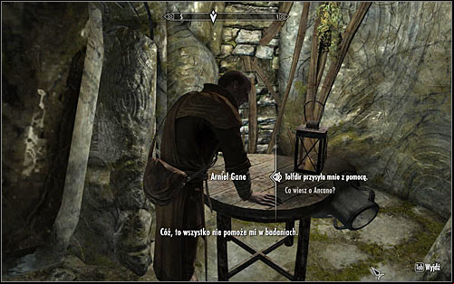 Use the western age, for now the only possible exit from the room (not counting the corridor you used to get here) - Under Saarthal - p. 1 - College of Winterhold quests - The Elder Scrolls V: Skyrim Game Guide