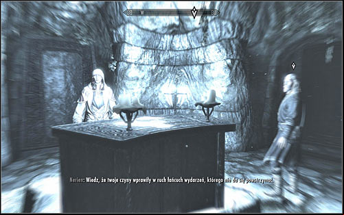 Wait for Tolfdir to beside you and use the northern age - Under Saarthal - p. 1 - College of Winterhold quests - The Elder Scrolls V: Skyrim Game Guide