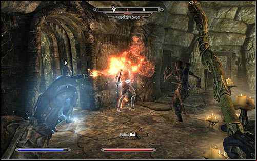 Here you will have to fight Draugrs once again, though this time most of them should be of the standard type - Under Saarthal - p. 1 - College of Winterhold quests - The Elder Scrolls V: Skyrim Game Guide