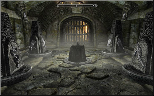 The proper pillar arrangement can be seen in the screenshot above - Under Saarthal - p. 2 - College of Winterhold quests - The Elder Scrolls V: Skyrim Game Guide