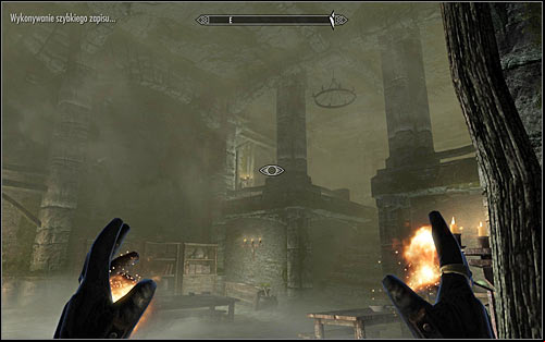 Continue exploring the Keep, heading east - Hitting the Books - p. 2 - College of Winterhold quests - The Elder Scrolls V: Skyrim Game Guide