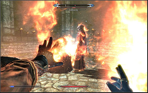 Move to The Caller only after dealing with the Atronachs (screen above) - Hitting the Books - p. 2 - College of Winterhold quests - The Elder Scrolls V: Skyrim Game Guide