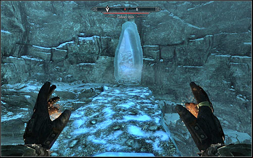 Head east and afterwards turn north to reach a small bridge (screen above) - Good Intentions - College of Winterhold quests - The Elder Scrolls V: Skyrim Game Guide