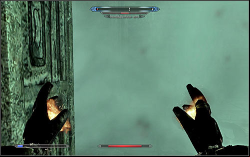 The basic attack of the Centurion implies releasing hot steam, quickly depleting your health - Revealing the Unseen - p. 2 - College of Winterhold quests - The Elder Scrolls V: Skyrim Game Guide