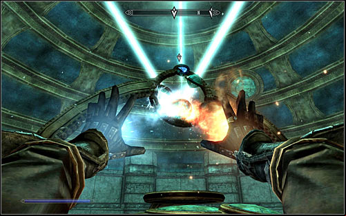 Press BOTH mouse buttons while aiming at any lens (screen above) - Revealing the Unseen - p. 3 - College of Winterhold quests - The Elder Scrolls V: Skyrim Game Guide