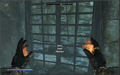 Proceed to exploring the starting area, defeating a Skeleton and a Draugr - Staff of Magnus - p. 2 - College of Winterhold quests - The Elder Scrolls V: Skyrim Game Guide