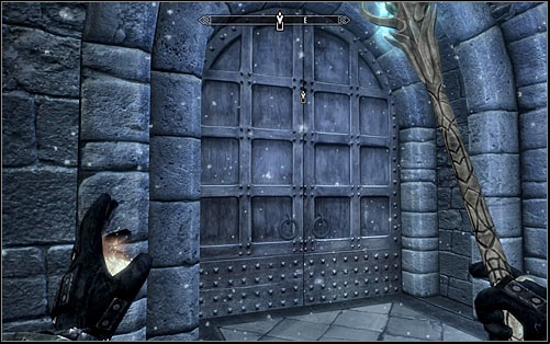 Head towards the College of Winterhold main square - Eye of Magnus - College of Winterhold quests - The Elder Scrolls V: Skyrim Game Guide
