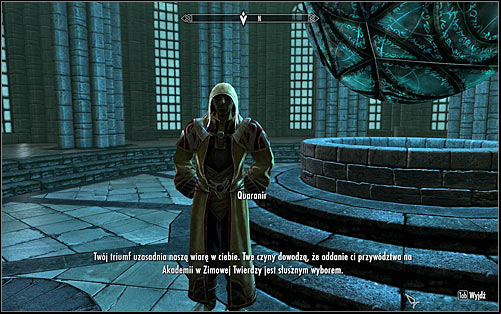 Approach Quaranir, who should appear nearby the Eye of Magnus (screen above) and speak with him - Eye of Magnus - College of Winterhold quests - The Elder Scrolls V: Skyrim Game Guide