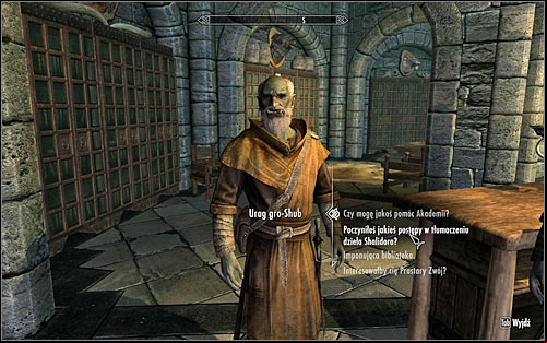 Dont worry that the quest ends, as Urag will need some time to transcript the contents of the book - Shalidors Insights - College of Winterhold quests - The Elder Scrolls V: Skyrim Game Guide