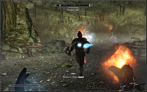 Open the world map and select the randomly chosen destination - Onmunds Request - College of Winterhold quests - The Elder Scrolls V: Skyrim Game Guide