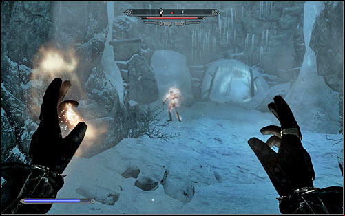 The Staff demanded by Enthir can be found at a randomly chosen location, so open the world map and head to the destination point - Arniels Endeavor - p. 1 - College of Winterhold quests - The Elder Scrolls V: Skyrim Game Guide