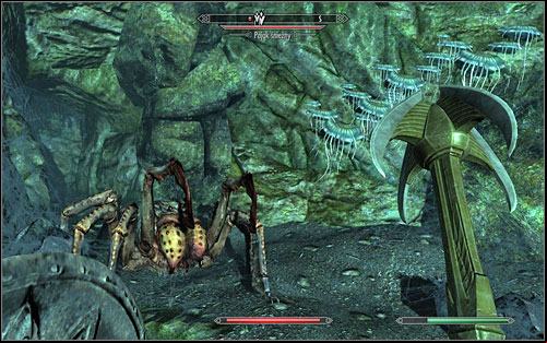 As you head deeper into the corridor, you will eventually come across spider-webs - Dampened Spirits - Thieves Guild quests - The Elder Scrolls V: Skyrim Game Guide