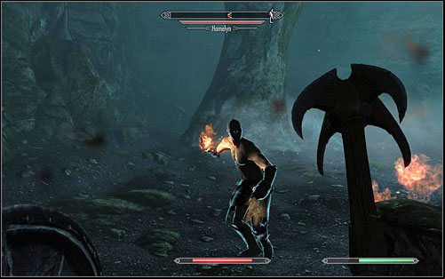 After dealing with the arachnids, head onwards - Dampened Spirits - Thieves Guild quests - The Elder Scrolls V: Skyrim Game Guide