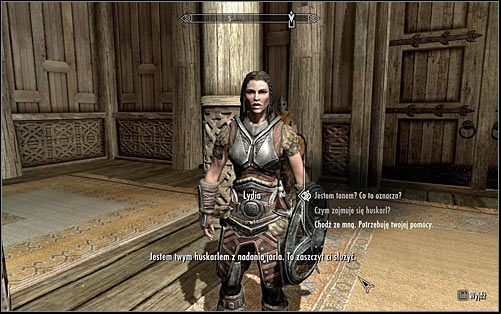 Traveling with a companion can make the game a lot easier - your companion can the hero during battles and carry heavy items - Starting Tips | Skyrim - Basics - The Elder Scrolls V: Skyrim Game Guide