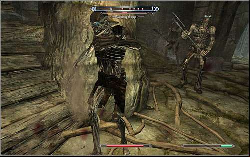 On your way you will come across the entrance to Skuldafn South Tower - Reaching the portal | The World-Eaters Eyrie - The World-Eaters Eyrie - The Elder Scrolls V: Skyrim Game Guide