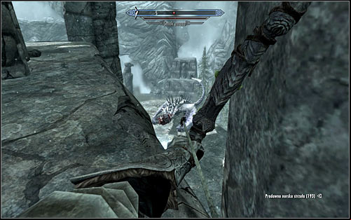 The two beasts mentioned above, a blood dragon breathing fire and a frost dragon that will be using ice-based attacks - Going through the portal | The World-Eaters Eyrie - The World-Eaters Eyrie - The Elder Scrolls V: Skyrim Game Guide