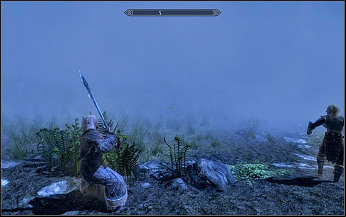 Follow the heroes of Sovngarde, leaving the Hall of Valor - Defeating Alduin | Dragonslayer - Dragonslayer - The Elder Scrolls V: Skyrim Game Guide