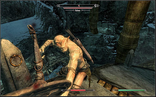 Destroy the Dwarven Spider and head along the ramp onto the lower level - Discerning the Transmundane - p. 1 - Daedric quests - The Elder Scrolls V: Skyrim Game Guide
