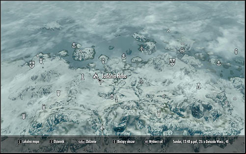 If you wont want to waste time on searching for a member of this race, you can head to Hobs Fall Cave (screen above), located west of Winterhold - Discerning the Transmundane - p. 3 - Daedric quests - The Elder Scrolls V: Skyrim Game Guide