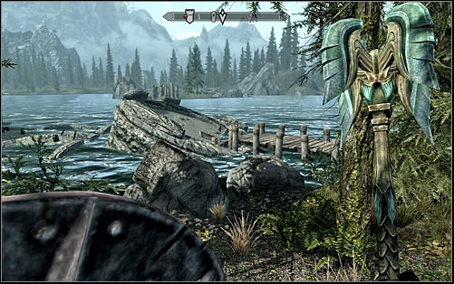 Sooner or later you will reach the ruins of the keep - The Black Star - p. 1 - Daedric quests - The Elder Scrolls V: Skyrim Game Guide