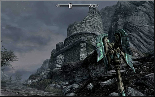 Head out of the Abandoned House and open the world map - The House of Horrors - Daedric quests - The Elder Scrolls V: Skyrim Game Guide