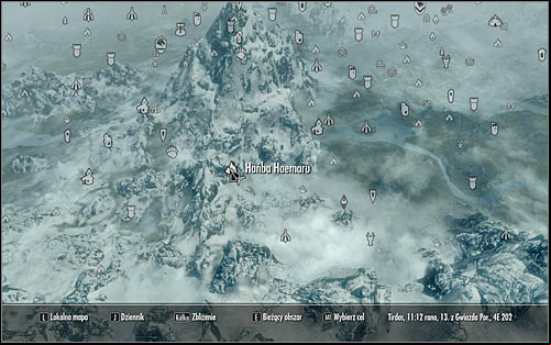 Barbas should head towards the destination at once, though I wouldnt suggest you go there on foot, as its a long way from where you are - A Daedras Best Friend - p. 1 - Daedric quests - The Elder Scrolls V: Skyrim Game Guide