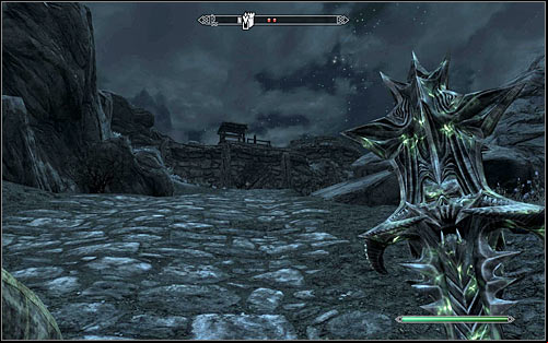 There are some enemies inside the fort and if the vision of fighting them doesnt scare you, use the main entrance by reaching the fort from the south-west (screen above) - A Night to - p. 2 - Daedric quests - The Elder Scrolls V: Skyrim Game Guide