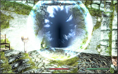If you dont want to fight the mages, you can start sneaking or running towards the destination point, avoiding fighting on your way - A Night to - p. 2 - Daedric quests - The Elder Scrolls V: Skyrim Game Guide