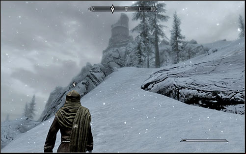 You will most possibly approach the temple from the south-west (screen above) - Waking Nightmare - p. 1 - Daedric quests - The Elder Scrolls V: Skyrim Game Guide