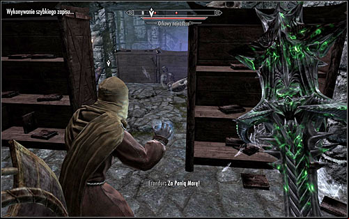 Continue onwards through the library, heading onto the lower level - Waking Nightmare - p. 1 - Daedric quests - The Elder Scrolls V: Skyrim Game Guide
