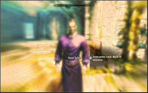 A rather untypical scene awaits you, it will take place during a dream and show the events before the gas which was supposed to stop the Orcs from obtaining the Skull of Corruption was released - Waking Nightmare - p. 2 - Daedric quests - The Elder Scrolls V: Skyrim Game Guide