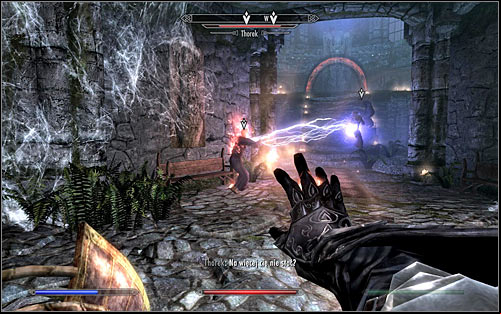 If you prefer ranged attacks, you should use on the fact that the enemies will at first be focused mainly on attacking Erandur (screen above) - Waking Nightmare - p. 2 - Daedric quests - The Elder Scrolls V: Skyrim Game Guide