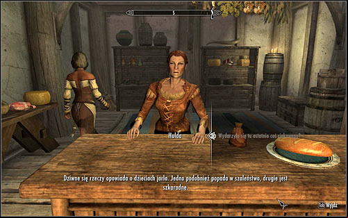 Speak with the innkeeper, Hulda - The Whispering Door - Daedric quests - The Elder Scrolls V: Skyrim Game Guide