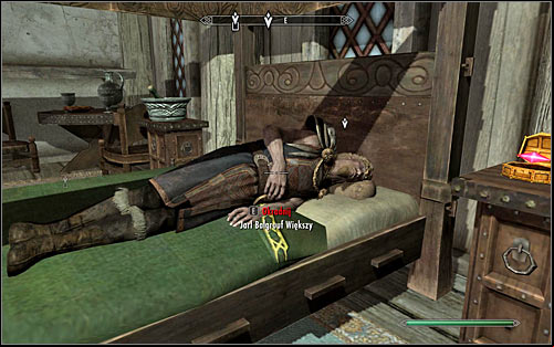 Head to the Jarls sleeping room on the upper floor - The Whispering Door - Daedric quests - The Elder Scrolls V: Skyrim Game Guide