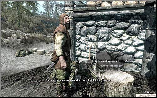After getting to Morthal, head to the northern part of the village, cross a small bridge and you will reach a windmill and Jorgen and Lamis House - Pieces of the Past - p. 1 - Daedric quests - The Elder Scrolls V: Skyrim Game Guide