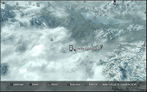 Open the world map - Pieces of the Past - p. 1 - Daedric quests - The Elder Scrolls V: Skyrim Game Guide