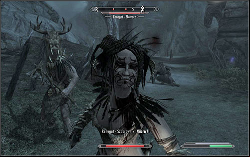 After reaching the ruins, you will get attacked by the Forsworns (screen above) - Pieces of the Past - p. 2 - Daedric quests - The Elder Scrolls V: Skyrim Game Guide