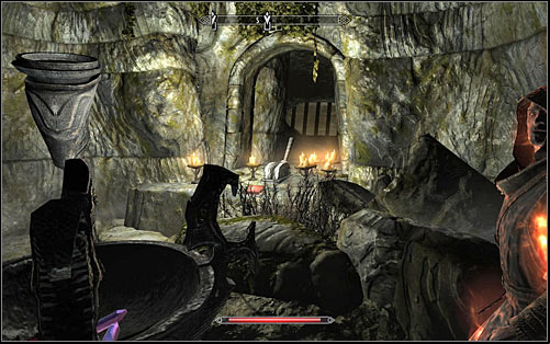 Enter the north-west room (the dining room) and head through the age in the north-east part - Pieces of the Past - p. 2 - Daedric quests - The Elder Scrolls V: Skyrim Game Guide