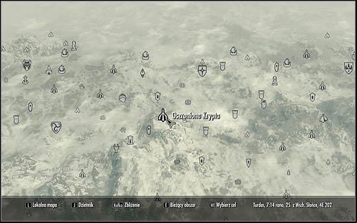 Open the world map and head to the Frostmere Crypt found in the northern part of Skyrim (screen above) - The Pale Lady | Side quests - Side quests - The Elder Scrolls V: Skyrim Game Guide