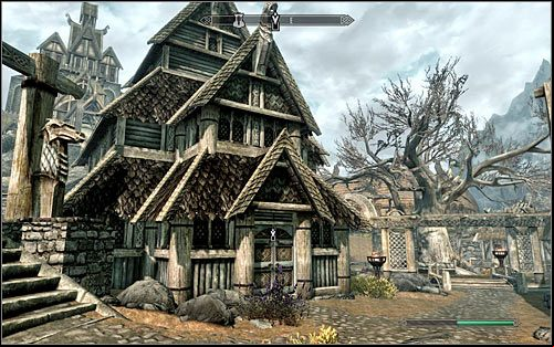 Head out of the inn and search the northern part of Whiterun for Danica Pure-Spring - The Blessings of Nature | Side quests - Side quests - The Elder Scrolls V: Skyrim Game Guide