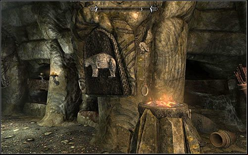 Open the western door and head onwards - Ancestral Worship | Side quests - Side quests - The Elder Scrolls V: Skyrim Game Guide