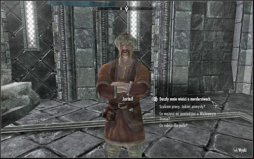 Jorleif will not only let you run your own investigation, but also offer help - you will be able to use the city guards help - Blood on the Ice - p. 1 | Side quests - Side quests - The Elder Scrolls V: Skyrim Game Guide