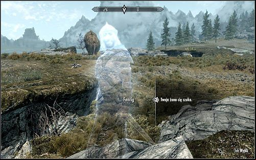 Once again open the map to establish that Fenrig can be found north-east from where you are - The Book of Love | Side quests - Side quests - The Elder Scrolls V: Skyrim Game Guide