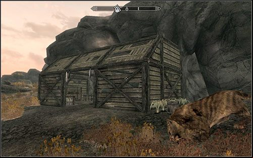 The drawing on the map points to Solitude Lighthouse - Treasure Maps (II-III) | Side quests - Side quests - The Elder Scrolls V: Skyrim Game Guide
